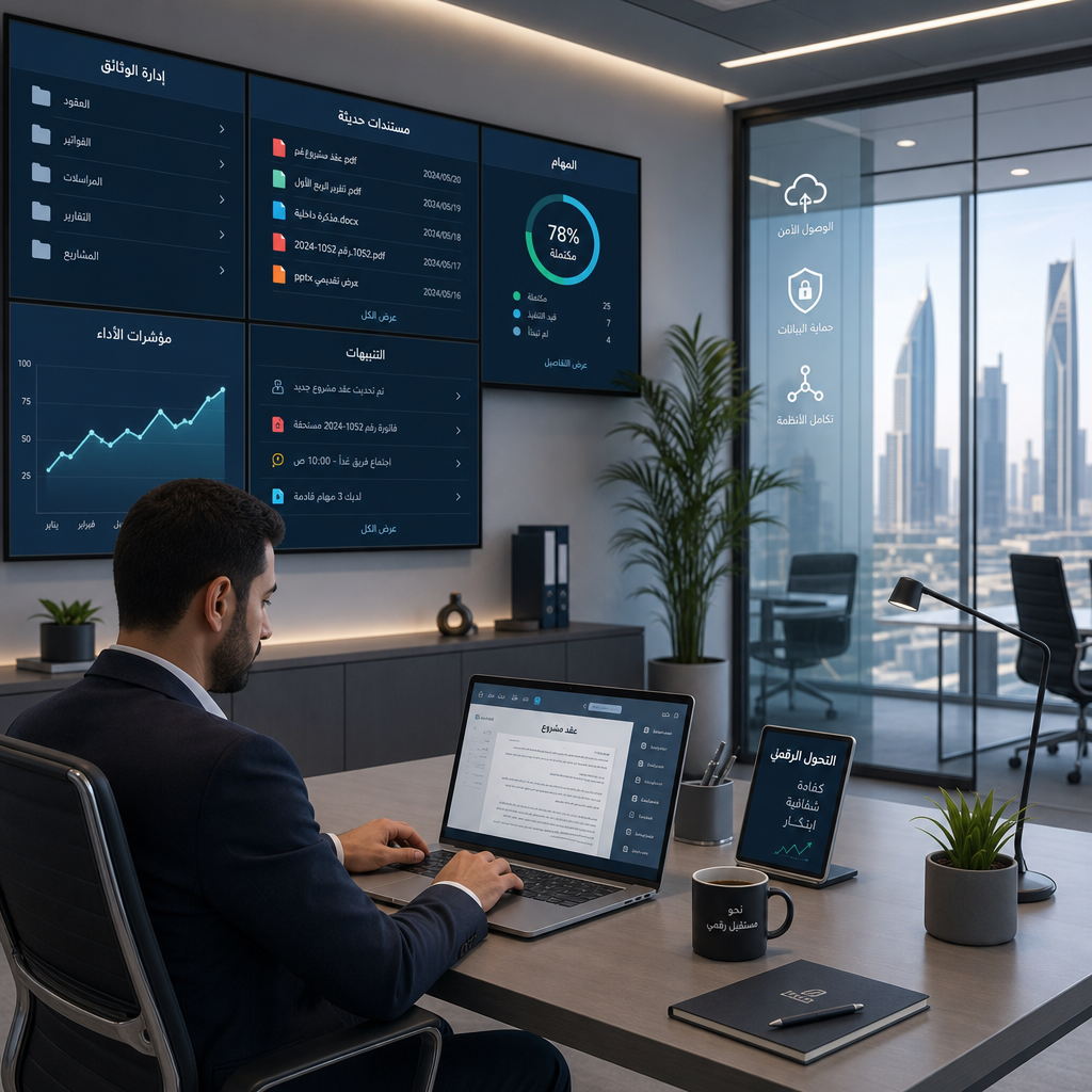أهمية إدارة المستندات في عصر التحول الرقمي