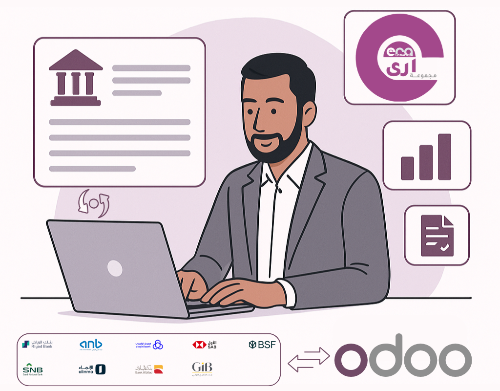 أتمتة العمليات المالية في Odoo